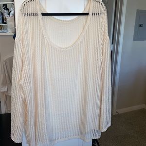 knit long sleeve top